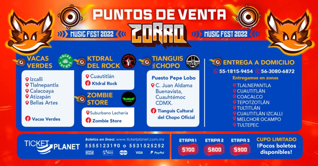 Zorro Music Fest 2022 – Blanca Lechuza